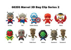 MARVEL - Series 2 - 3D Foam Bag Clip (Display 24 Pcs) Monogram