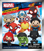 MARVEL - Classic 3D - 3D Foam Bag Clip (Display 24 Pcs) Monogram