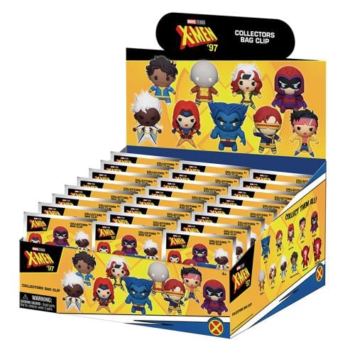 X-MEN '97 - 3D Foam Bag Clip (Display 24 Pcs) Monogram