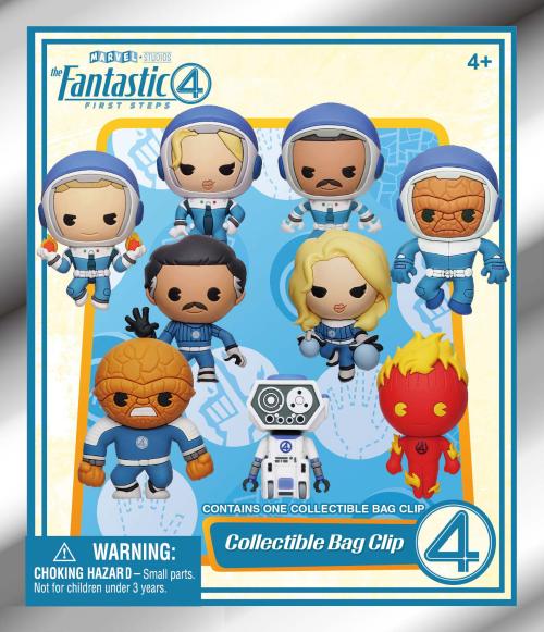 FANTASTIC FOUR - Film - 3D Foam Bag Clip (Display 24 Pcs) Monogram