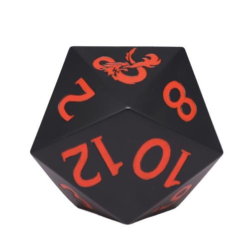 DUNGEONS AND DRAGONS - 20 Sided Dice - Sparbössa 20cm Monogram