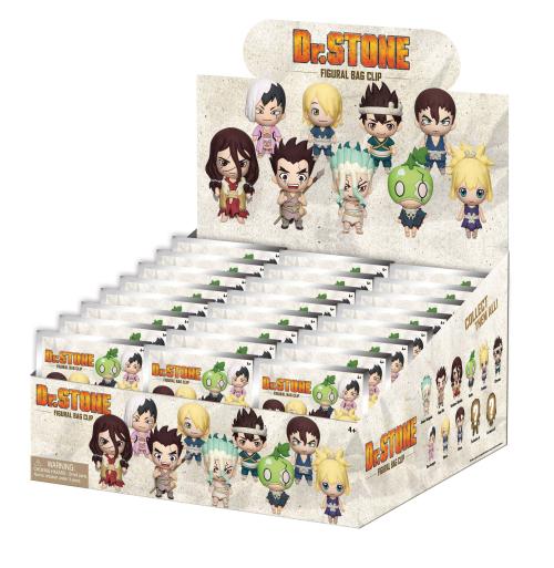 DR STONE - Series 1 - 3D Foam Bag Clip (Display 24 Pcs) Monogram
