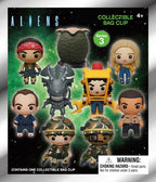 ALIENS - Series 3 - 3D Foam Bag Clip (Display 24 Pcs) Monogram