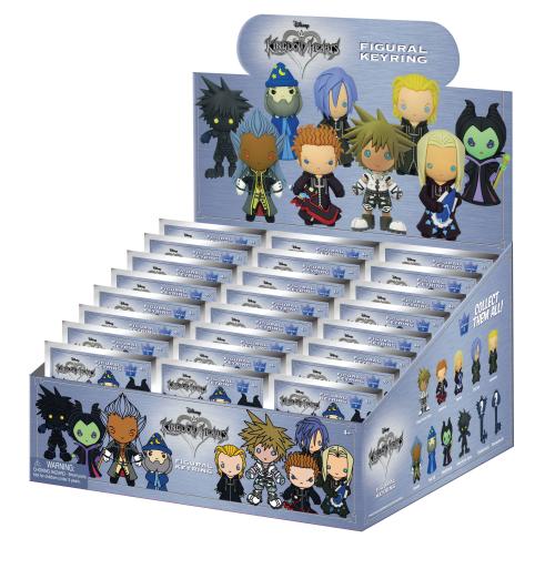 DISNEY KINGDOM HEARTS - Series 2 - 3D Foam Bag Clip (Display 24 Pcs) Monogram