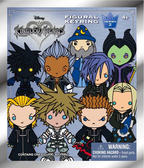 DISNEY KINGDOM HEARTS - Series 2 - 3D Foam Bag Clip (Display 24 Pcs) Monogram