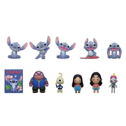LILO & STITCH FILM - Serien 1 - 3D Skum Nyckelring (Display 24 Stk) Monogram