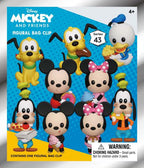 MICKEY & FRIENDS - Series 43 - 3D Foam Bag Clip (Display 24 Pcs) Monogram