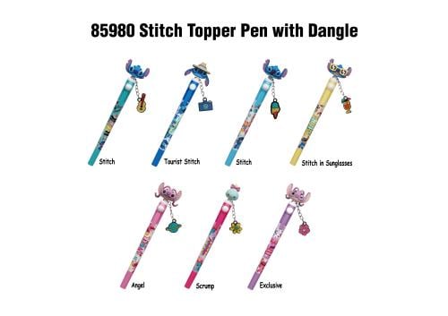 LILO & STITCH - 3D Head Topper Spinning Pen (Display av 16 stycken) Monogram