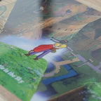 CASTLE IN THE SKY - Aerial Garden - A4 Size Clear Poster 305x220mm Benelic