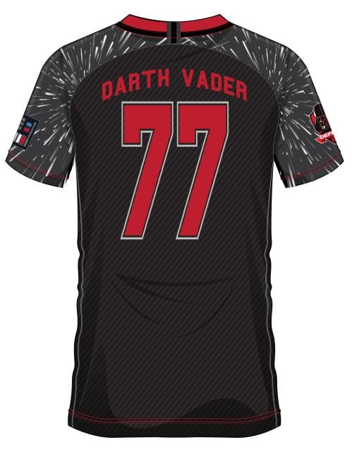 STAR WARS - Darth Vader 77 - Fotbollströja för Herr (S) Cotton Division
