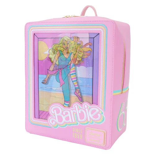 BARBIE - Docka Box - Triple Lenticular Mini Ryggsäck LoungeFly Loungefly