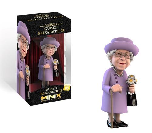 SPECIALKATEGORI - Drottning Elizabeth II - Figur Minix #70 12 cm Minix