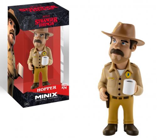 STRANGER THINGS - Hopper - Figur Minix 12cm Minix