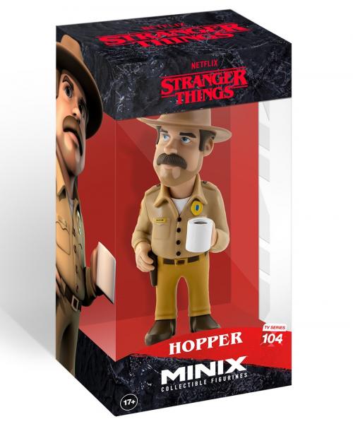 STRANGER THINGS - Hopper - Figur Minix 12cm Minix