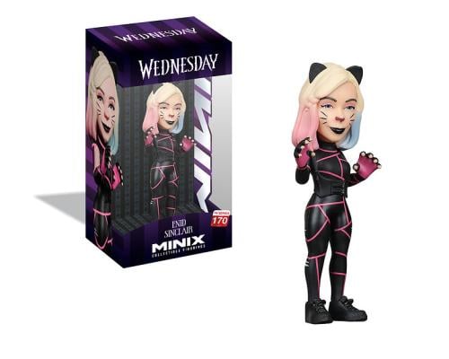 WEDNESDAY - Enid Sinclair som katt - Figur Minix 12cm Minix