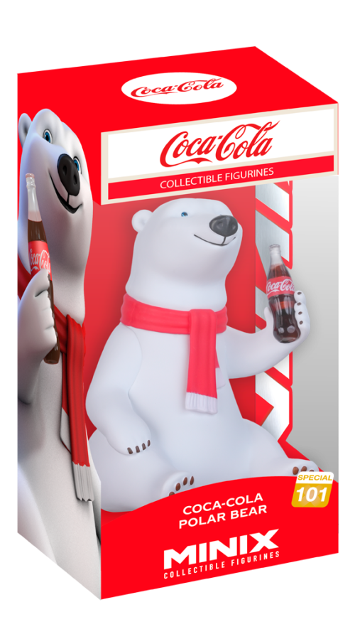 COCA COLA - Polar Bear - Figur Minix 12cm Minix