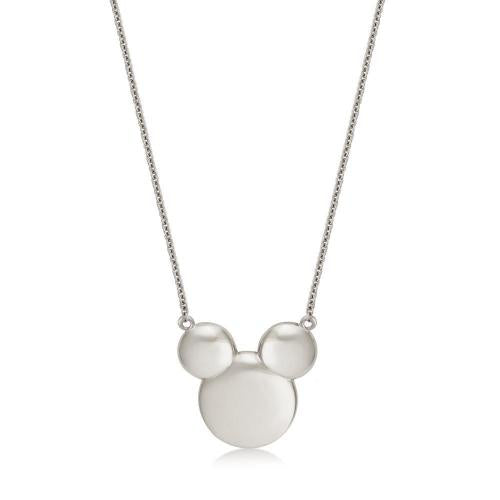 DISNEY METAL PRECIOUS - Solid Mickey Necklace 'Sterling Silver' Couture Kingdom