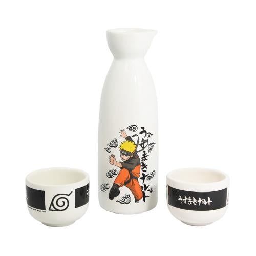 NARUTO - Sake Set - Naruto: Högkvalitativ Sakeupplevelse Just Funky