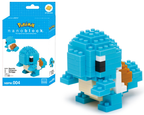 POKEMON - Squirtle - Figur Nanoblock 10cm Bandai Red