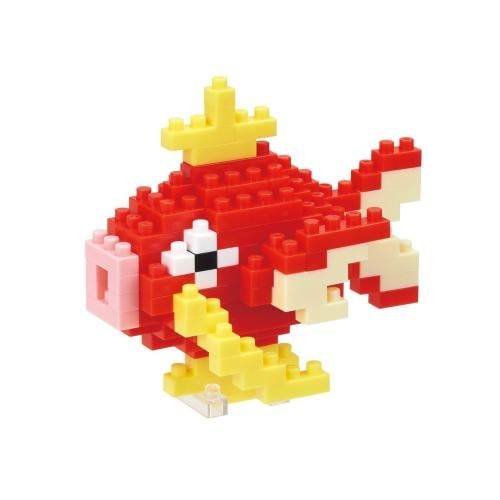 POKEMON - Magikarp - Figur Nanoblock 10cm Bandai Red