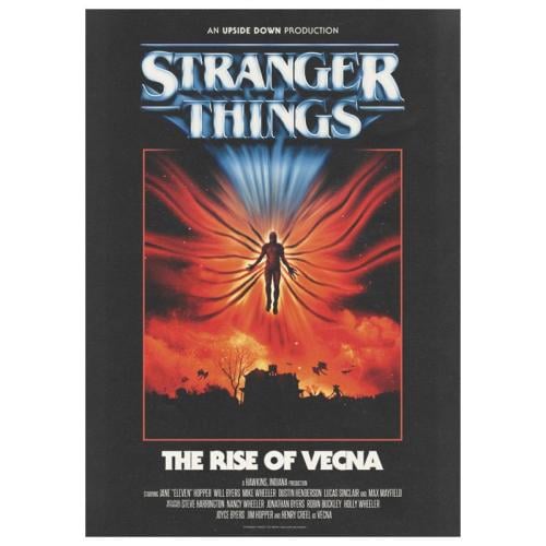 STRANGER THINGS - Vecnas Uppgång - Konsttryck - Begränsad Utgåva Fanattik