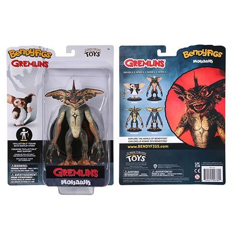 GREMLINS - Mohawk - Bendyfigs Figur med Stöd Noble Collection