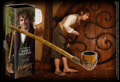 THE HOBBIT - Bilbon Sacquet Pipe Noble Collection