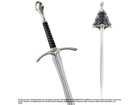THE HOBBIT - Svärd Replica - Glamdring - Gandalfs svärd Noble Collection