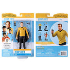 STAR TREK - Kirk - Bendyfigs Figur med Stöd Noble Collection