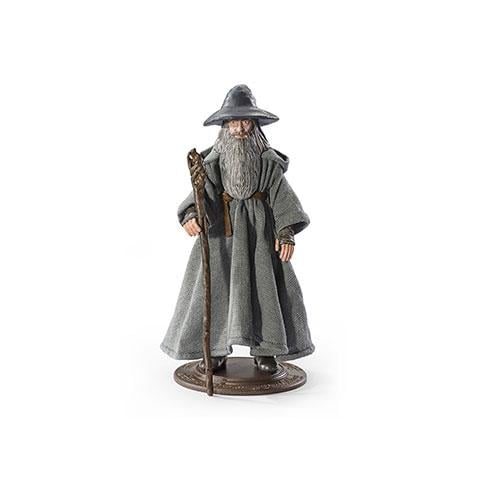 LORD OF THE RINGS - Gandalf - Bendyfigs Figur med Stöd Noble Collection