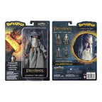 LORD OF THE RINGS - Gandalf - Bendyfigs Figur med Stöd Noble Collection