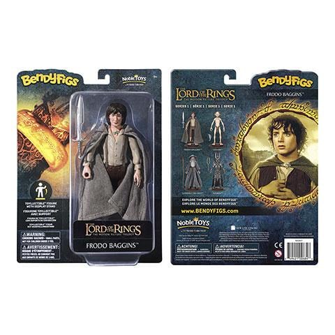 LORD OF THE RINGS - Frodon - Bendyfigs Figur med Stöd Noble Collection