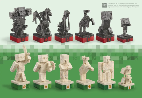 MINECRAFT - Surface Hero VS Monsters - Schackspel Noble Collection