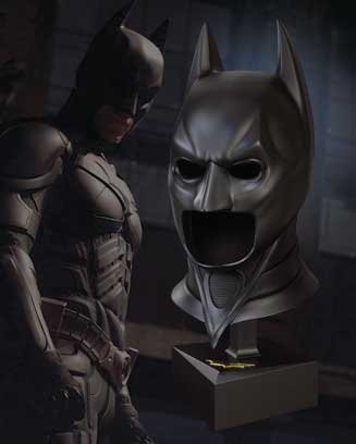 BATMAN - The Dark Knight Special Edition Cowl 18'' Noble Collection