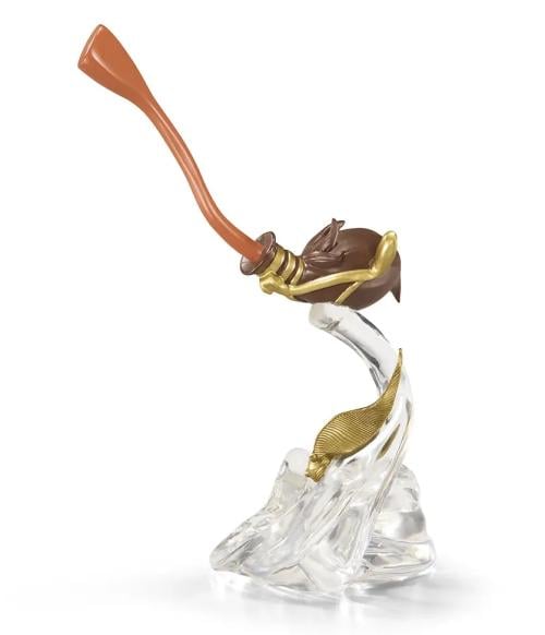 HARRY POTTER - Nimbus 2000 & Golden Snitch - Figur Prop-Ups 14cm Noble Collection