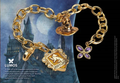 HARRY POTTER - Charm Bracelet - Lumos Hufflepuff Noble Collection
