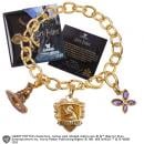 HARRY POTTER - Charm Bracelet - Lumos Hufflepuff Noble Collection