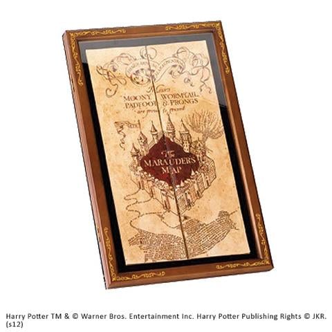 HARRY POTTER - Display Case - Marauders Map Noble Collection