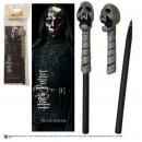 HARRY POTTER - Pen + Bookmark - Dead Eater Skull Noble Collection