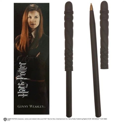 HARRY POTTER - Pen + Bookmark - Ginny Weasley Noble Collection