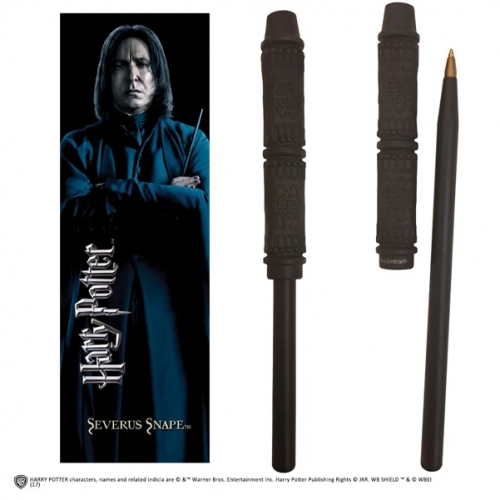 HARRY POTTER - Pen + Bookmark - Snape Noble Collection
