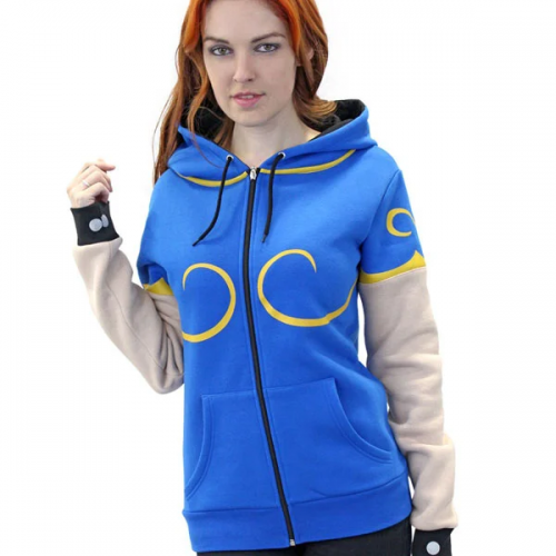 STREET FIGHTER - Chun-Li Huvtröjor (XL) Runns