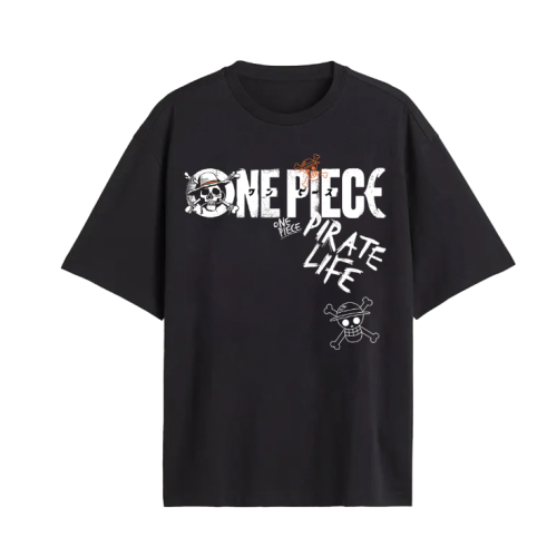 ONE PIECE - Piratlivet - T-Shirt Herr (S) Cotton Division