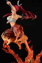 FAIRY TAIL - Erza Scarlet Samurai Ver. Kurenai - Figur OrcaToys 43cm Runns