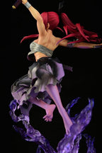 FAIRY TAIL - Erza Scarlet Samurai Ver. Shikkoku - Staty OrcaToys 43cm Runns