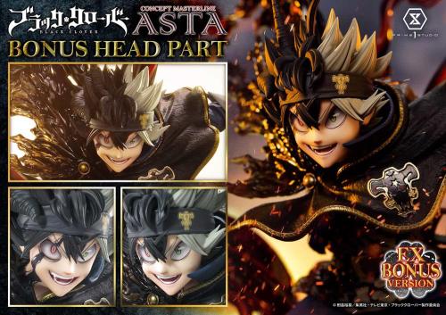 BLACK CLOVER - Asta "Exclusive Bonus" - Figur Masterline Series 50cm Prime 1 Studio