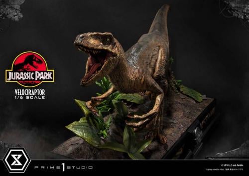 JURASSIC PARK - Velociraptor Attack - Figur '24x23x54cm' Prime 1 Studio