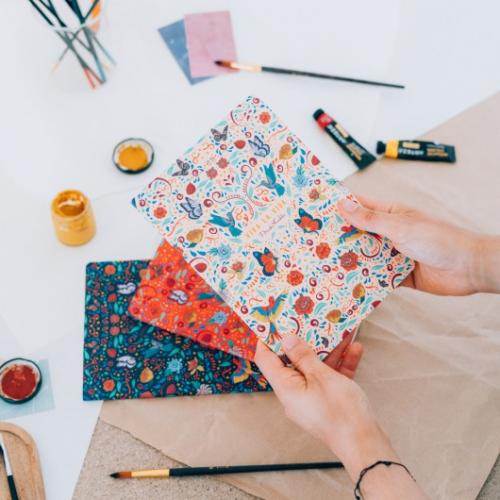 FRIDA KAHLO - 3 Pack of Anteckningsblocks - Size A5 Grupo Erik