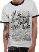 DC COMICS - T-Shirt IN A TUBE - Jocker Retro Cover (XXL) CID