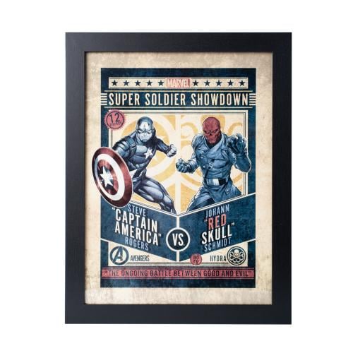MARVEL - Captain America VS Red Skull - Collector Print GB Eye